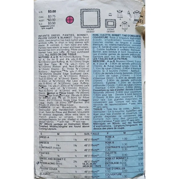 Butterick Pattern Packet - Picture 3 of 3